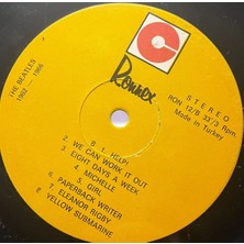 Plakantik The Beatles – 1962-1966 (The Red Album) – Ronnex Türkiye Baskısı – Ron 12