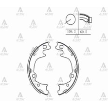 Maher FREN BALATA STAREX 2004-2011 LİBERO KAMYONET PABUÇ ARKA (OEM TİP) 58305 47A00