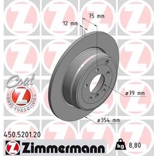 Zimmermann FREN DISKI ARKA RANGE ROVER 3 VOGUE L322 2005-2012 SDB000211