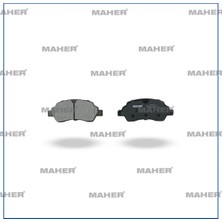 Maher FREN BALATA TRANSIT 5363-5362 2014 (ÇİFT TEKER FİŞLİ) ARKA BK212M008AC