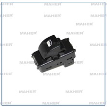 Maher Düğme Cam Açma 207 / C4 / Berlıngo / Jumpy / Scudo 2007-2014 (Tekli) Sağ 6554QL