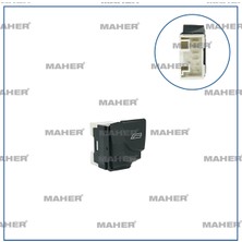 Maher Düğme Cam Açma Ducato 2 / Boxer 2 / Jumper 2 (Tekli) Sol Dış 735315619