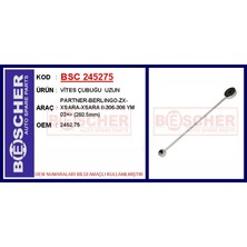 Bescher Vites Çubuğu Uzun Partner-Berlıngo-Zx-Xsara-Xsara 2-306-306 Yenı Model 2003 260.5MM 2452 75