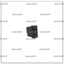 Maher Düğme Cam Açma R19 (Çiftli) Sol 7700817339