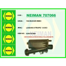 Bescher Yag Buhar Emıcı Laguna 2-Trafıc 1.9 Dcı 8200707066