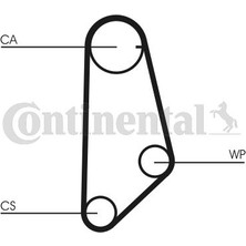 Contitech Triger Kayışı 113X190 Vw Santana-Passat 1.9 105 1981-1983 -2.0 105 1983-1988 -Audı-Lancıa CT635