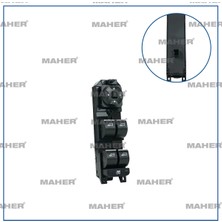 Maher Düğme Cam Açma Mondeo 2007-2014 (Dörtlü) Ayna Ayar Düğmeli Çerçevesiz Çerçevesiz Sol 7S7T14A132AB