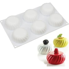 Tinky Winky Samurai Silikon Kek Kalıbı 6’lı – Yarım Küre Fransız Tatlı Kalıbı