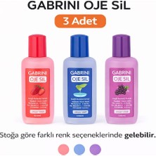 Karahanbey Gabrini Oje Sil Besleyici Aseton 125 ml Oje Çıkarıcı 3 Adet