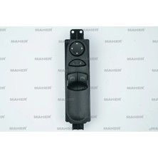 Maher Düğme Cam Açma Crafter 2006-2016 Ayna Ayar Düğmeli Sol 2E0959877J