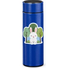 Promopanya Mavi Uzun Süre Yalıtım Sağlayan Çocuk Termosu Veya Bebek Mama KABI-12SAAT,ISME Özel-Kişiye Özel, Kişiselleştirilebilir, Isim Yazılabilir)