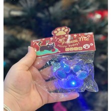 Pelüş Burada Işıklı Sukuşi Mavi Simli Sukuşi