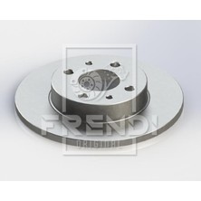 Frendi On Fren Dıskı Fıat 500 500C 2007 Tipo-Punto-Tempra-Panda-Marea-Bravo 1996 Alfa Romeo 145-146-155