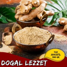 Karahanbey Mey Ithalat® Toz Zencefil Doğal Öğütülmüş Zencefil Baharatı Tatlı, Içecek Yemekler Için 500 gr
