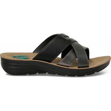 Polaris 409003.Z6FX Siyah Kadın Terlik