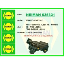 Bescher Rolanti Ayar Valfi R9-R19-CLIO-UNO-ALBEA 2005 -Fıorıno 2005 -P106-1.4 Enj.-Polo Classıc 1.6 1995