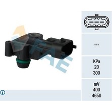 FAE Sensor Emme Borusu Basıncı Ford Fıesta 6 Cb1. Ccn : 1.0 Ecoboost B Max C Max 2 Dxa/cb7.dxa/ceu