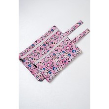 Karahanbey Islak/kuru Kirli Temiz Kıyafet, Mayo, Bebek Çamaşır Çantası - Sıvı Geçirmez Kalpli