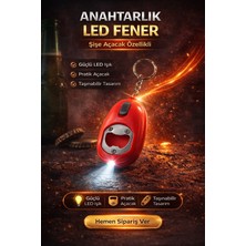 Karahanbey Mini LED Anahtarlık Fener Açacak Işıklı Şişe Açacak Anahtarlık 1 Adet