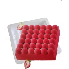 Tinky Winky Bubble Silikon Mousse Pasta Kalıbı – Profesyonel Fransız Tatlı Kalıbı