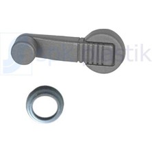 SPK Cam Açma Kolu Pullu Gri R9 97 Yenı MODEL.-R11-R19-R21-EXPRESS 7702253025 7702253988 (4 Adet)