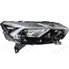 GVA LED Far Krom Çizgili Sag Motorlu Sandero Bjı 2022 Jogger 260106343R