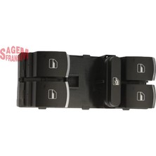 Sagem Cam Açma Düğmesi Dörtlü Golf 5-6 - Passat - Jetta - Polo Ön Sol 5ND959857