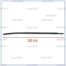 Maher Cam Sıyırıcı Corolla 2019-2021 Arka Siyah Sol 75740 02490