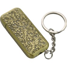 Als Anahtarlık Çakmak | Mini Metal Gazlı Çakmak | Normal Alev | Şık ve Taşınabilir