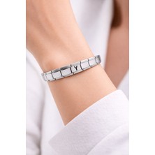 Karahanbey Kişiye Özel Y Harfli Çelik Bileklik – Paslanmaz Çelik Bileklik, Zarif Harf Bileklik