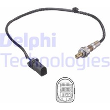 Delphi OKSİJEN SENSÖRÜ LZA15-A2 FIAT 500-DOBLO-FIORINO-GRANDE PUNTO 1.3DMTJ-FORD KA 1.3TDCI 610MM 55199793