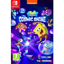 Spongebob Squarepants: The Cosmic Shake Nintendo Switch Macera Oyunu Çocuklar ve Yetişkinler İçin Eğlenceli