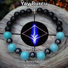 Yay Burcu Doğal Taş Bileklik