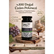 Nature's Food Üzüm Pekmezi 300g Cam Şişe | Kapadokya Üzümü | Katkısız Doğal Pekmez | Koruyucusuz