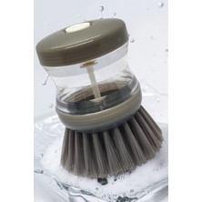 Katilus Deterjan Hazneli Bulaşık Yıkama Fırçası Gri Renk