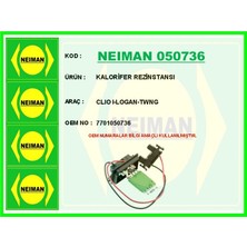 Bescher Kalorifer Rezinstansı Clıo 1-Logan-Twng 7701050736