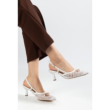 Suins Shoes Suins Sion Model Kadın Toka Detaylı Topuklu Abiye Ayakkabı