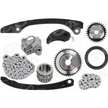 GVA EKSANTRİK ZİNCİR SETİ NISSAN JUKE 1.6L HR16DE 4 ENJEKTÖRLÜ F15E 06- / NOTE 1.6L HR16DE 06- /