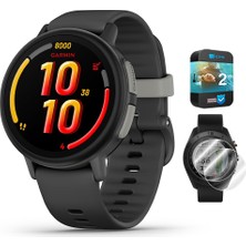 Garmin 010-03399 Bounce 2 Kids With Call Slate Gray Sche With Deco Essentials 2pack Ekran Koruyucu 1.2 Inç Bölüm Watches ve 2 Yr Cps Geliştirilmiş Koruma Paketi