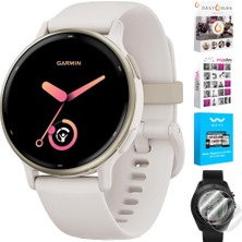 Garmin 010-02862-11AKTIF 5 Fitness, Deco Essentials 2pack Ekran Koruyucu ve Tech Smart Usa Fitness & Wellness Suite