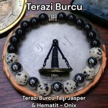 Terazi Burcu Doğal Taş Bileklik