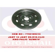 Jant 13 Jant 4 Bijon R9-R19-R21-MEGANE 1-Clıo-Kangoo 7702189215 7701349748