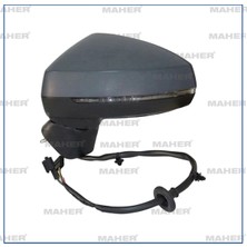 Maher Ayna Dış Dikiz A3 Hb 2013-2020 Elektrikli,ısıtmalı, Sinyalli Astarlı, Katlanır, Hafızalı Sol