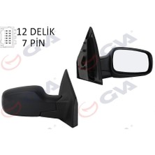 GVA Dış Dikiz Aynası Sağ Clıo 2006 Elektrikli Isıtmalı Sensörlü Konveks 7 Fiş VM-6136EHSR 7701061193