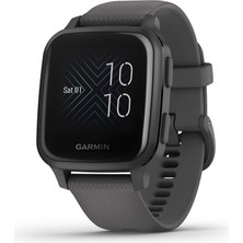 Garmin 010-02427-00 Venu Sq, Gps With Bright Touchscreen, Up To 6 Days Of Battery Life, Slate Alüminyum Bezel With Shadow Gray Case And Slate Silikon Band Band Band