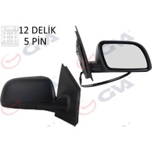 GVA DIŞ DİKİZ AYNASI SAĞ POLO 2002 ELEKTRİKLİ ISITMALI ASFERİK 5 FİŞ VM-194EHR 6Q1857508G01C