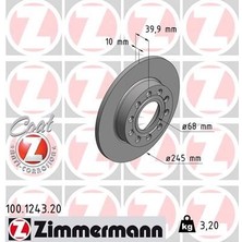 Zimmermann ARKA FREN AYNASI AUDI A4 8E2.B6 2011-2000 A4 AVANT 8E5.B6 2009-2001SEAT EXEO 2009 (2 ADET)