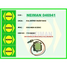 Bescher Kalorifer Rezistansı Kangoo-Megane-Scenıc 7701046941
