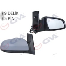 GVA DIŞ DİKİZ AYNASI SAĞ ZAFIRA B 2005 ELEKTRİKLİ ISITMALI ASTARLI KONVEKS 5 FİŞ VM-6169EHPR 6428224