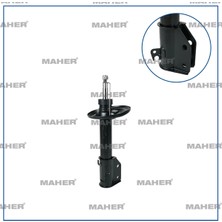 Maher AMORTİSÖR C4 (C41) / C410 (C43 ) / 2008 2020 EURO 6 GAZLI ÖN SAĞ 9842993480